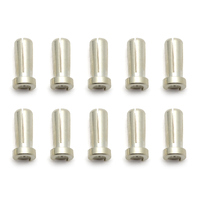 Team Associated - Male Bullet plugs 5mm 10pc