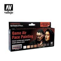 Vallejo - Game Air Special Set Face Painting (By Angel Giraldez) 8 Colour Set