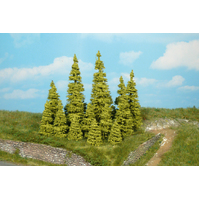 Heki - 6 Pine Trees (7-11 cm)