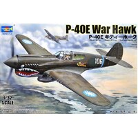 Trumpeter 1/32 P-40E War Hawk Plastic Model Kit